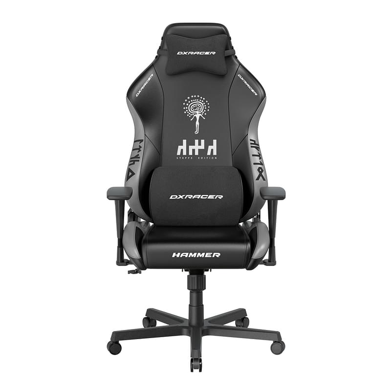 Игровое компьютерное кресло DXRacer Hammer Series Steppe ed., Black/Gray (GC/LHE23LTA/QZQ.N) - фото #0, Technodom.kz