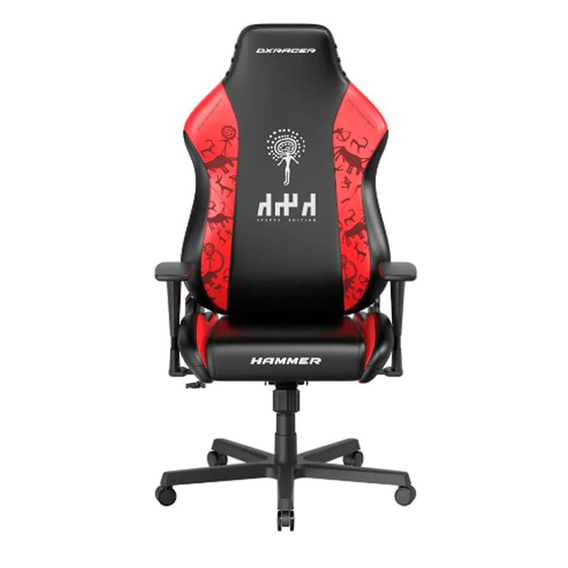 Ойын компьютеріне арналған орындық DXRacer Hammer Series Steppe ed., Black/Red (GC/LHE23LTA/QZQ.NR) - фото #0, Technodom.kz