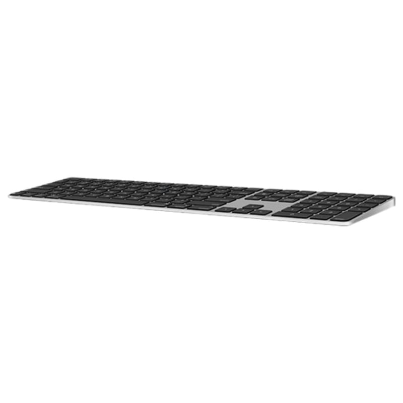 Клавиатура беспроводная Apple Magic Keyboard с Touch ID и цифровой панелью Black  (MXK83RS/A) - фото #1, Technodom.kz
