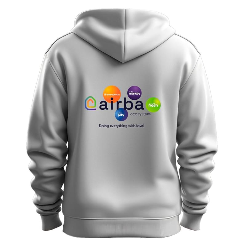 Толстовка без молнии Airba ECO System, Серый (4XL) - фото #1, Technodom.kz