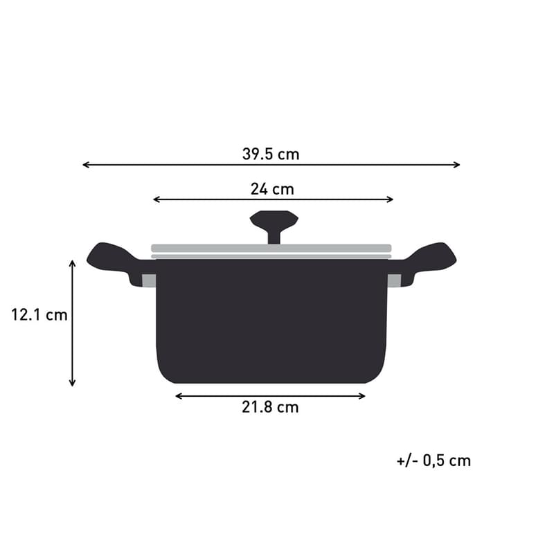 Кәстрөл 24см 5л Flavor Force Tefal E2774674 - фото #7, Technodom.kz