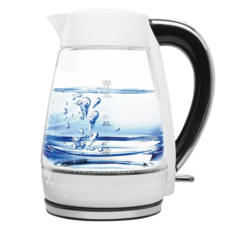 Чайник Polaris PWK-1704CGL Diamond Белый/черный - фото #1, Technodom.kz