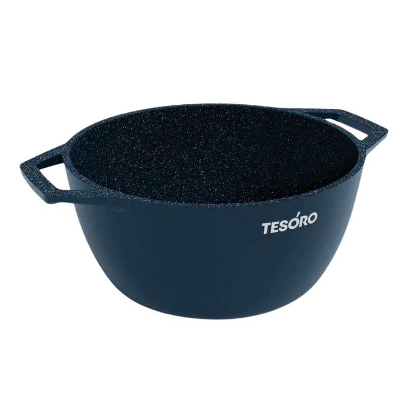 Кәстрөл 24см 4л Florence Induction total blue Tesoro TF6640tbi - фото #1, Technodom.kz