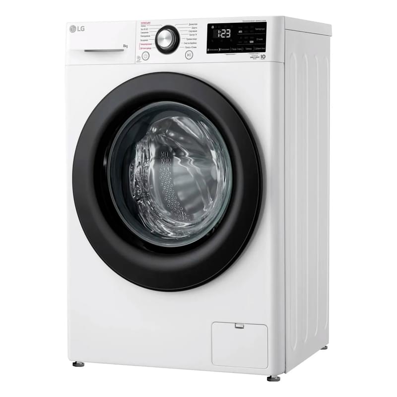 Кір жуғыш машина LG F2V3PS6W - фото #2, Technodom.kz