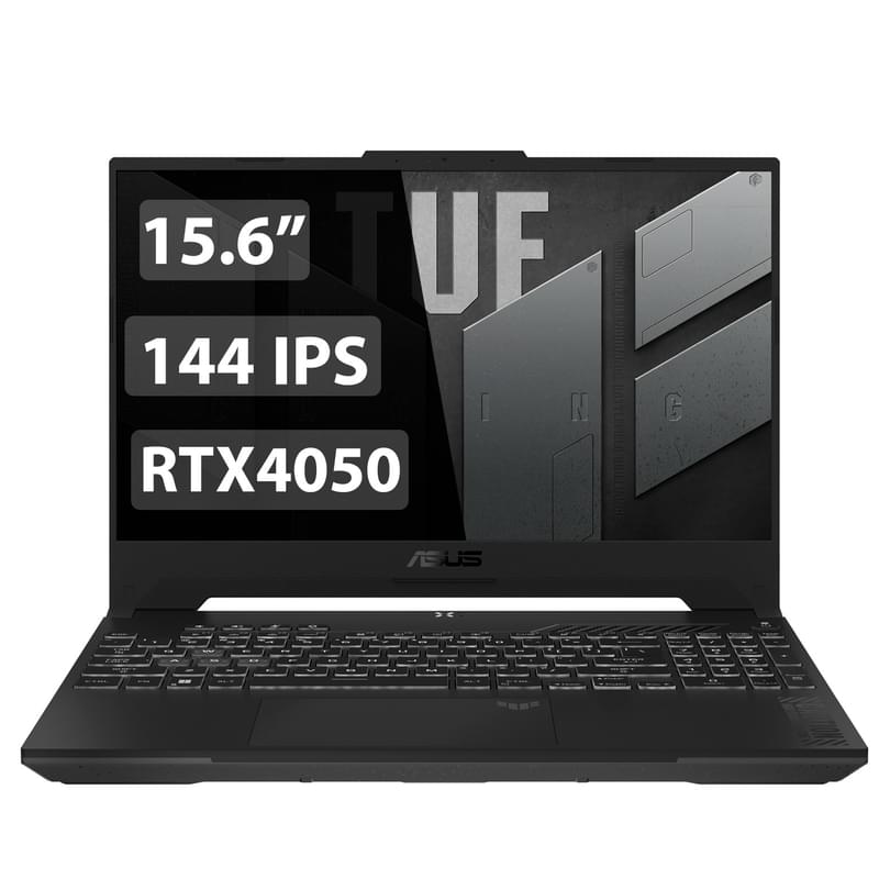 Игровой ноутбук Asus TUF Gaming A15 Ryzen 7 7435HS / 16GB / SSD512 / RTX4050 6GB / 15.6 / DOS / (FA507NUR-LP126) - фото #0, Technodom.kz