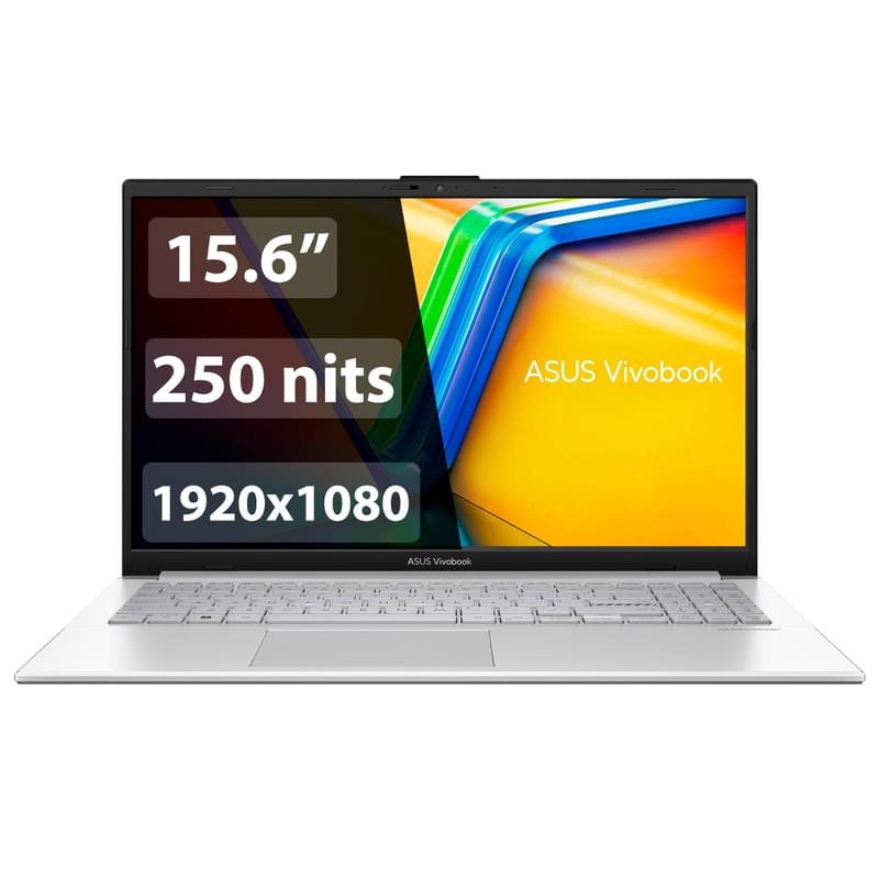 Ноутбук Asus Vivobook Go 15 N100 / 8GB / SSD256 / 15.6 / DOS / (E1504GA-BQ560) - фото #0, Technodom.kz