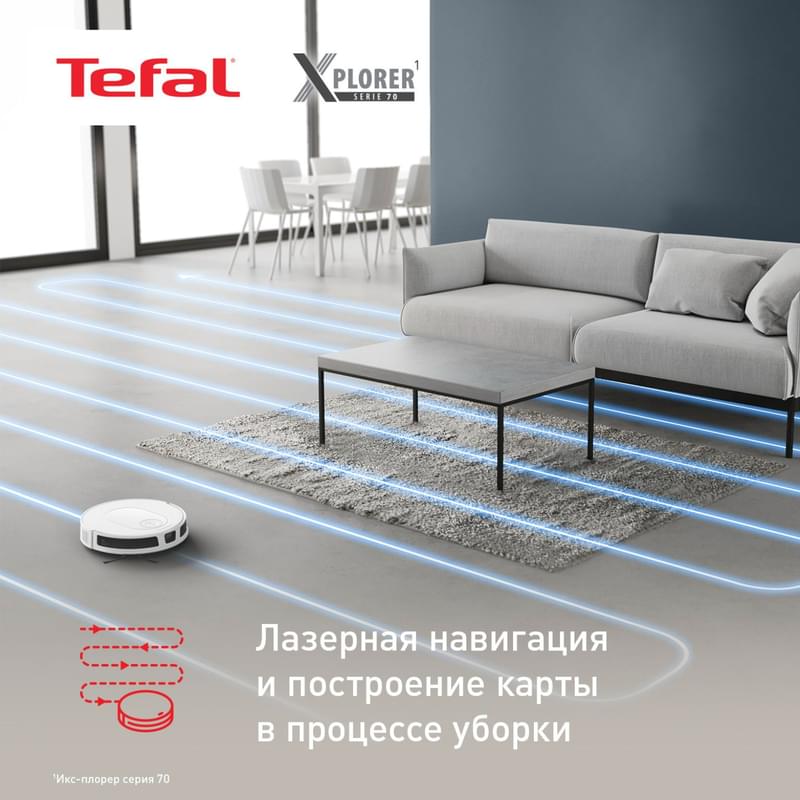 Робот шаңсорғыш Tefal S70 RG-8477WH - фото #2, Technodom.kz