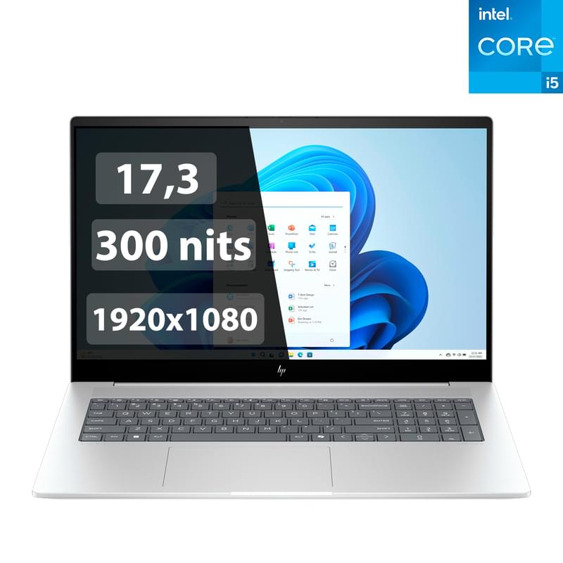 Ультрабук  HP ENVY 17-da0000ci U7 155H / 32ГБ / 1000 SSD / RTX3050 4 / 17.3 / W / B6SV1EA - фото #0, Technodom.kz