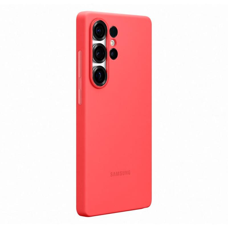 Чехол для смартфона Samsung Galaxy S25 Ultra Silicone Cover Red (EF-PS938CREGRU) - фото #1, Technodom.kz