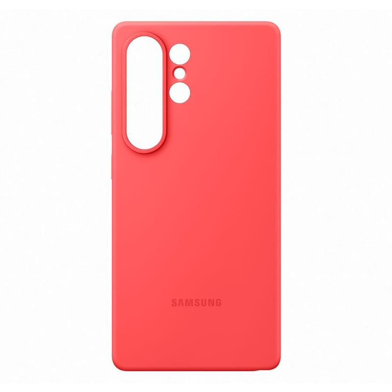 Чехол для смартфона Samsung Galaxy S25 Ultra Silicone Cover Red (EF-PS938CREGRU) - фото #3, Technodom.kz