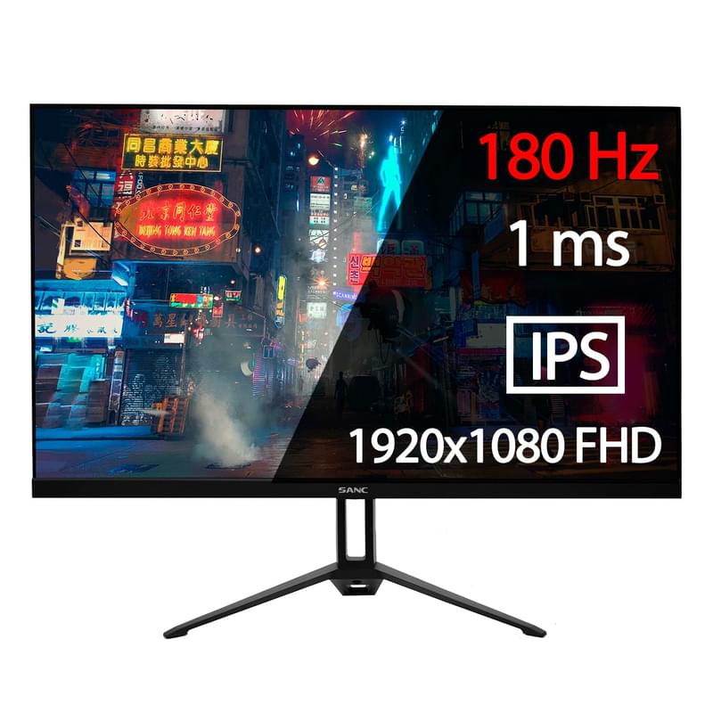 Монитор 27" Sanc M2742QH 2560x1440 16:9 IPS 75ГЦ (2HDMI+DP) Black - фото #0, Technodom.kz