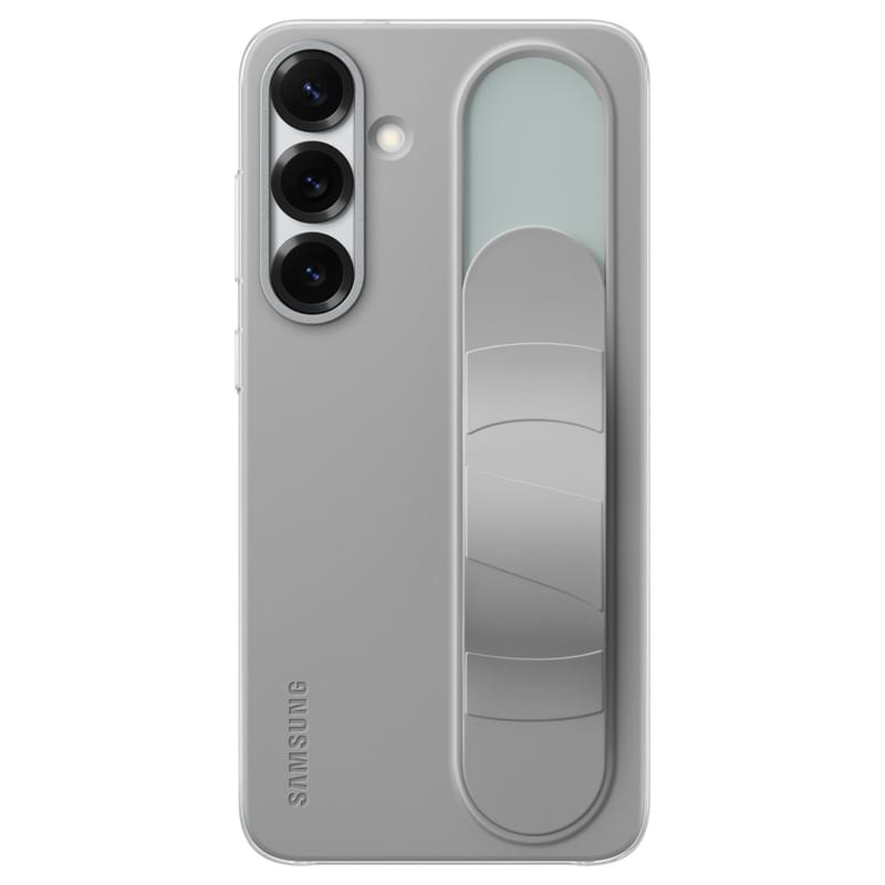 Чехол для смартфона Samsung Galaxy S25+ Standing Grip Cover Gray (EF-GS936CJEGRU) - фото #1, Technodom.kz