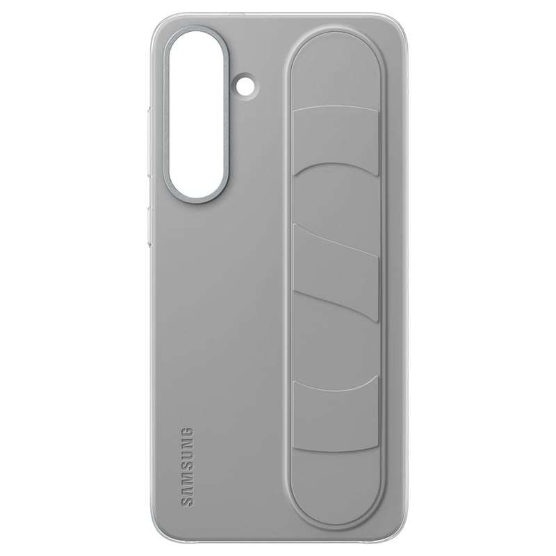Чехол для смартфона Samsung Galaxy S25+ Standing Grip Cover Gray (EF-GS936CJEGRU) - фото #2, Technodom.kz