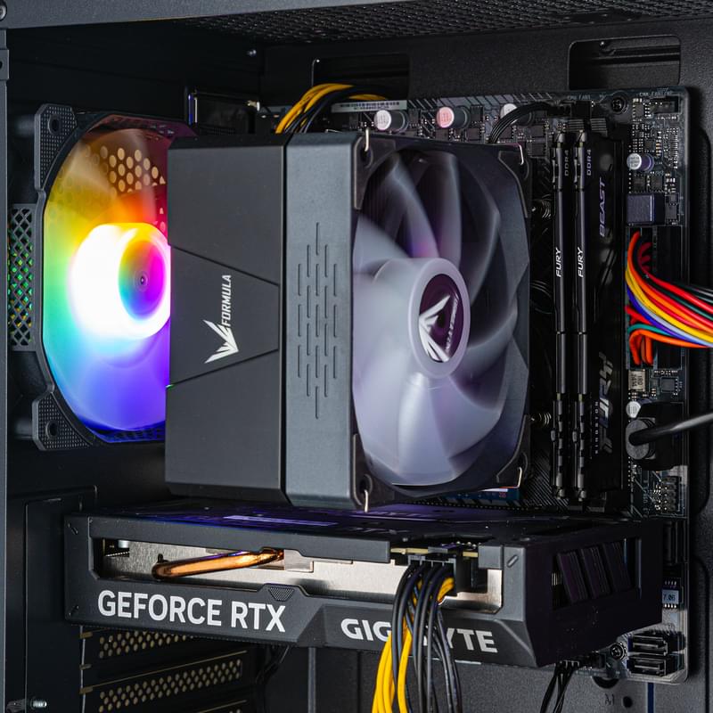 Neo Game 69 Ойын Компьютер (Ci5 12400F/RTX 4060 8GB/16GB/SSD 1TB/H610M/G5 DUO Black) - фото #5, Technodom.kz