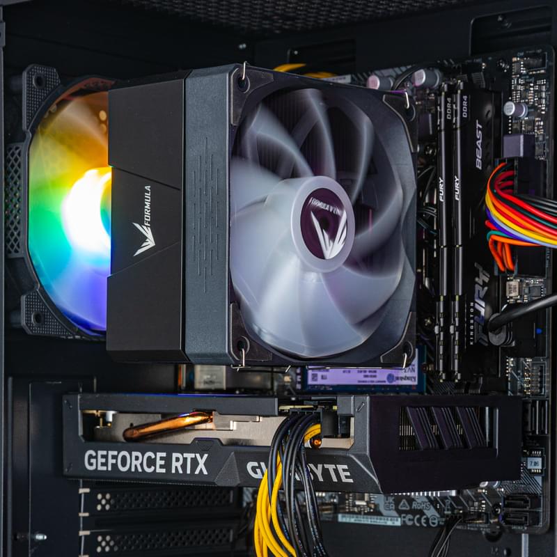 Neo Game 69 Ойын Компьютер (Ci5 12400F/RTX 4060 8GB/16GB/SSD 1TB/H610M/G5 DUO Black) - фото #6, Technodom.kz
