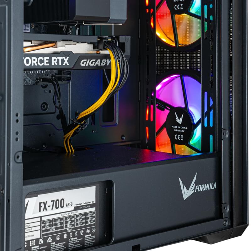 Neo Game 69 Ойын Компьютер (Ci5 12400F/RTX 4060 8GB/16GB/SSD 1TB/H610M/G5 DUO Black) - фото #9, Technodom.kz
