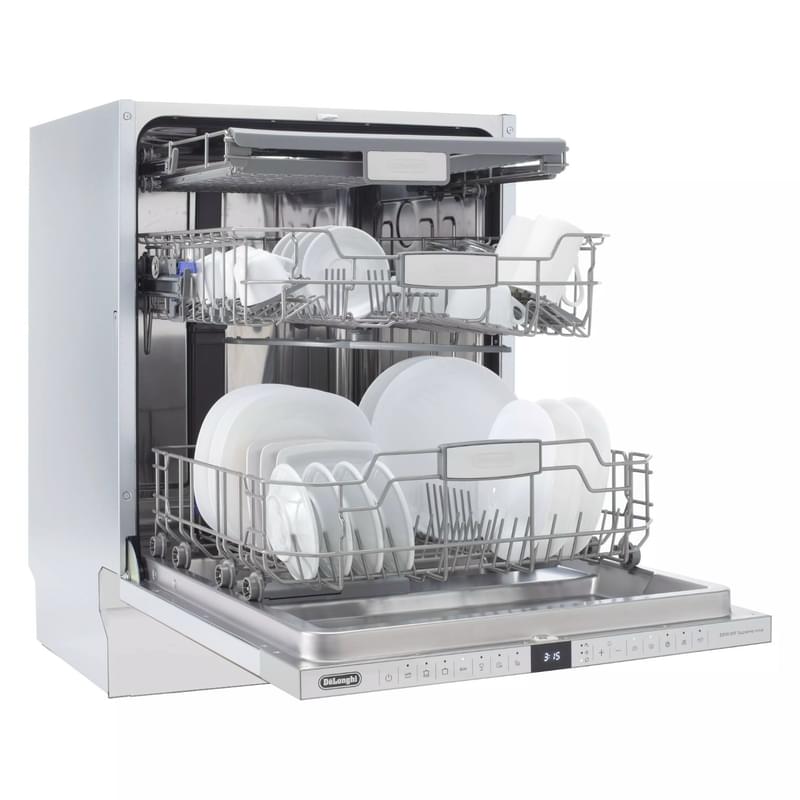 DeLonghi DDW06F Supreme nova кіріктірілген ыдыс жуғыш машинасы - фото #3, Technodom.kz