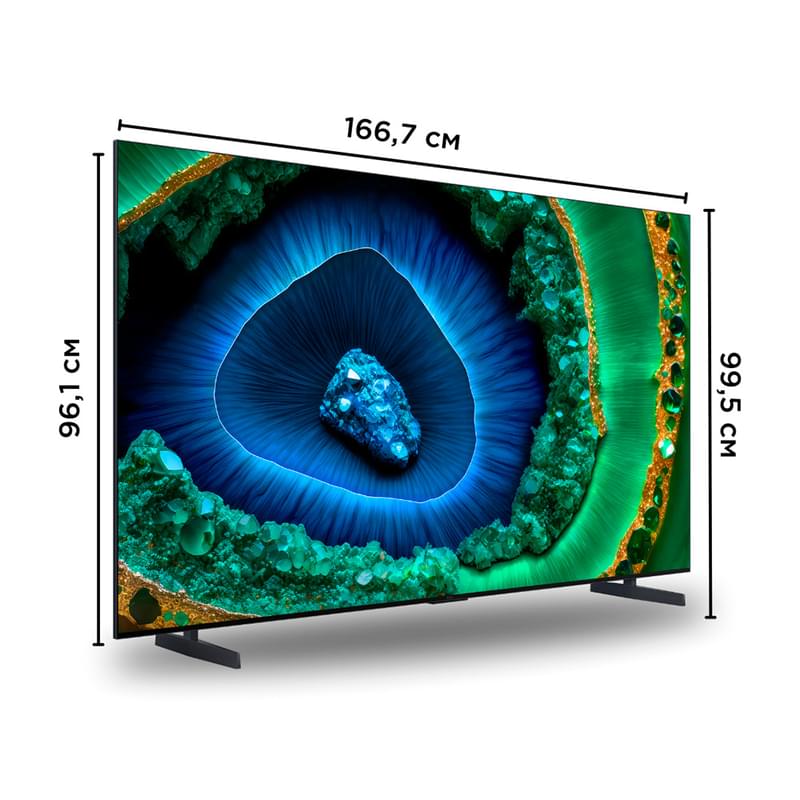 Телевизор TCL 75"75C855 MiniLED UHD 4K Google TV - фото #2, Technodom.kz