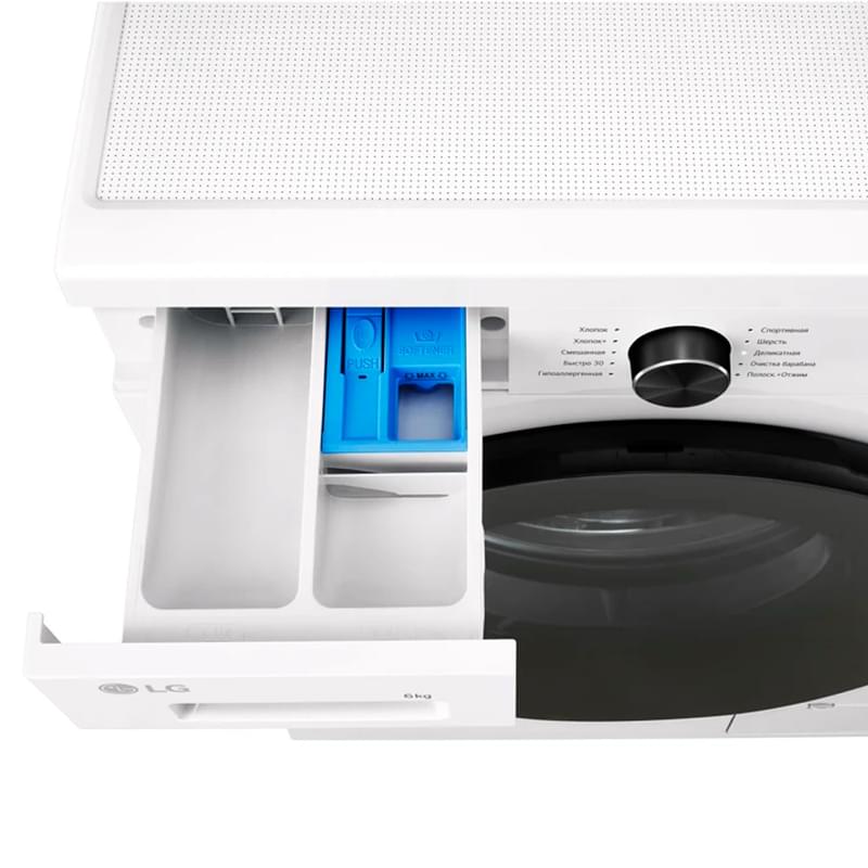 Кір жуғыш машина LG F2Y1NS5W - фото #7, Technodom.kz