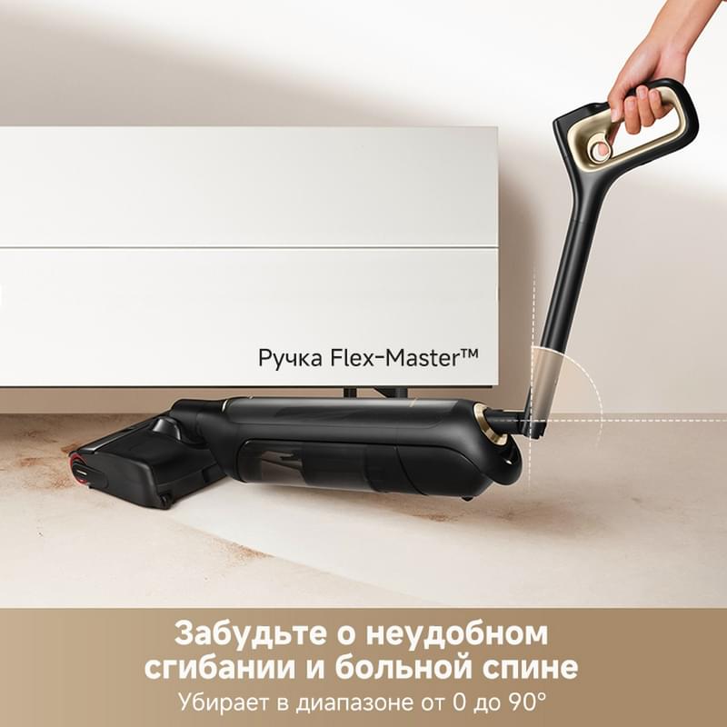 Вертикальный беспроводной моющий пылесос Trouver Wet and Dry M10 Pro - фото #12, Technodom.kz