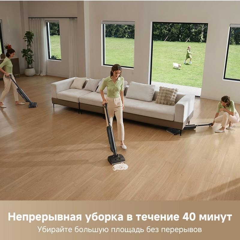 Вертикальный беспроводной моющий пылесос Trouver Wet and Dry M10 Pro - фото #18, Technodom.kz