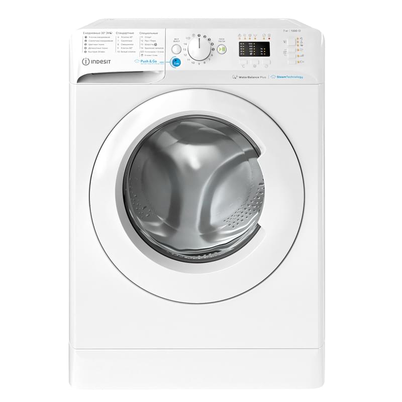 Кір жуғыш машина Indesit BWSA7109WWVRU - фото #0, Technodom.kz