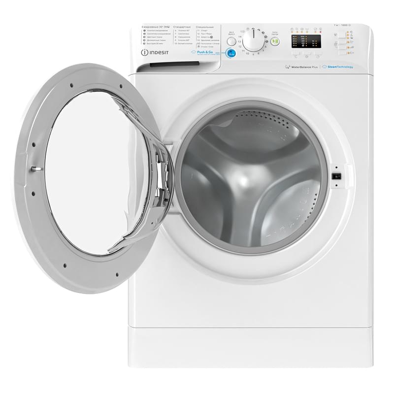 Кір жуғыш машина Indesit BWSA7109WWVRU - фото #2, Technodom.kz