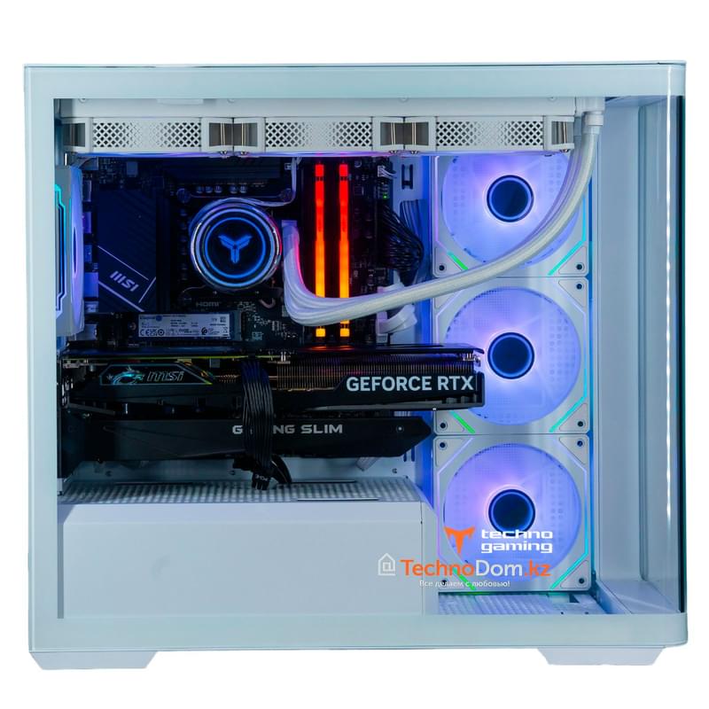 Игровой Компьютер TechnoGaming 197(Сi5-13400F/RTX 4060TI 16GB/D5 16GB/SSD 1TB/B760 WIFI/СЖО/D300 WH) - фото #2, Technodom.kz