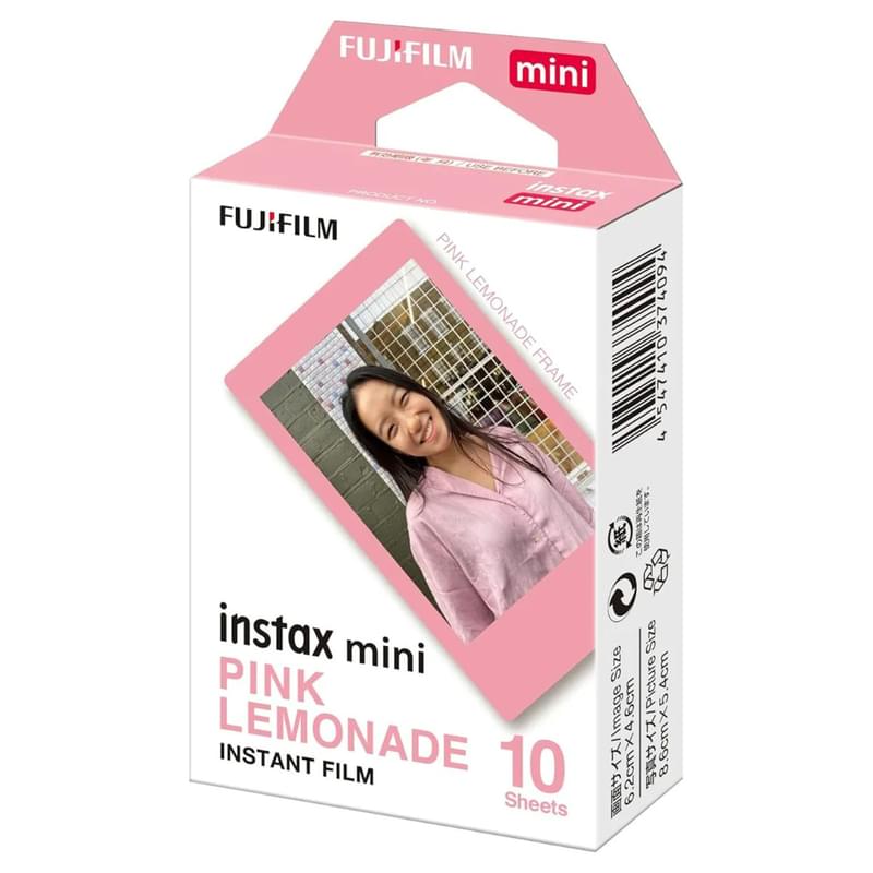 FUJIFILM Instax Mini Pink Lemonade Үлдірі - фото #1, Technodom.kz