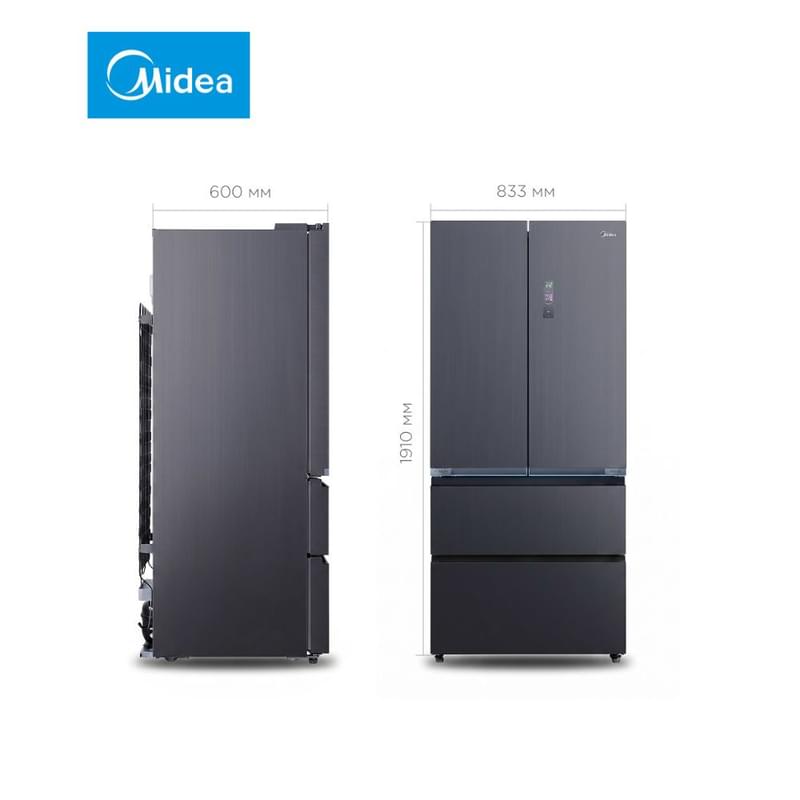 Холодильник Midea MDRF705BIE70 - фото #4, Technodom.kz