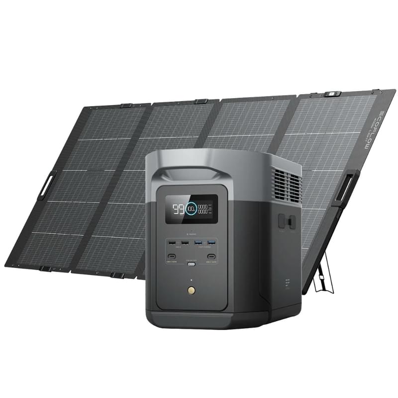 Портативная зарядная станция EcoFlow DELTA 2 Max EU 2048 Вт/ч (EFDELTA2Max-EU) - фото #4, Technodom.kz Портативная зарядная станция EcoFlow DELTA 2 Max EU 2048 Вт/ч (EFDELTA2Max-EU) - фото #4, Technodom.kz