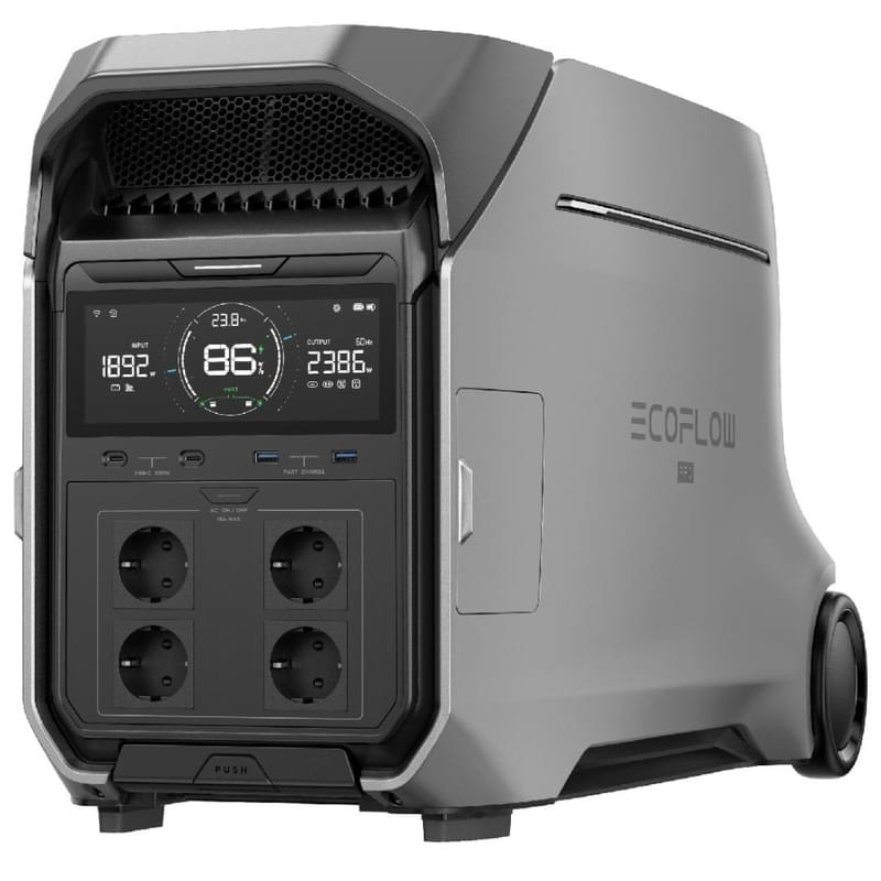 EcoFlow Delta Pro 3 EU тасымалды қуаттағыш станциясы 4096 Вт/сағ (EFDELTAPRO3-EU-Cbox) - фото #0, Technodom.kz