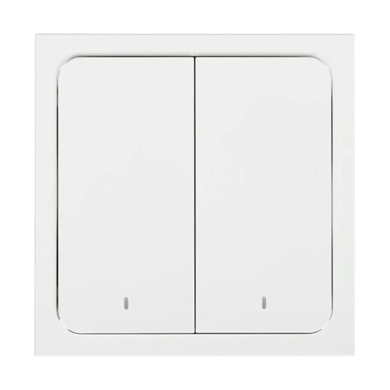 Умный выключатель Яндекс. 2 клавиши, с Zigbee (YNDX-00532) - фото #0, Technodom.kz