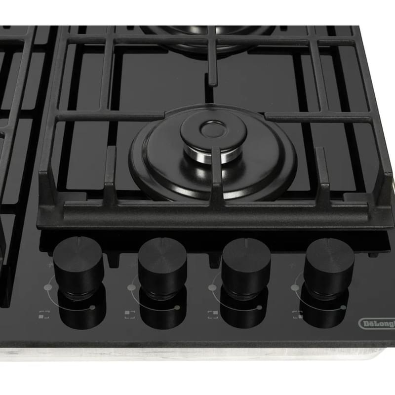 Газовая варочная панель DeLonghi GRETA 6GW NB - фото #1, Technodom.kz