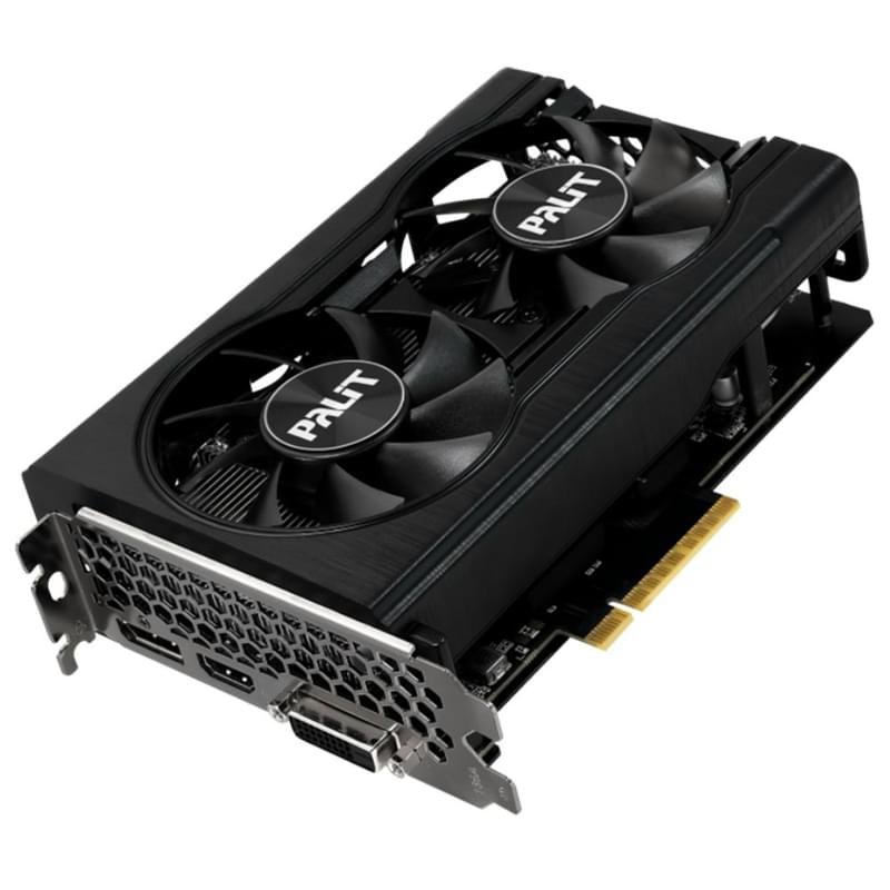Видеокарта PALIT RTX3050  DUAL 8GB 128bit/G6 (HDMI+DP) [NE63050018P1-1070D] - фото #1, Technodom.kz
