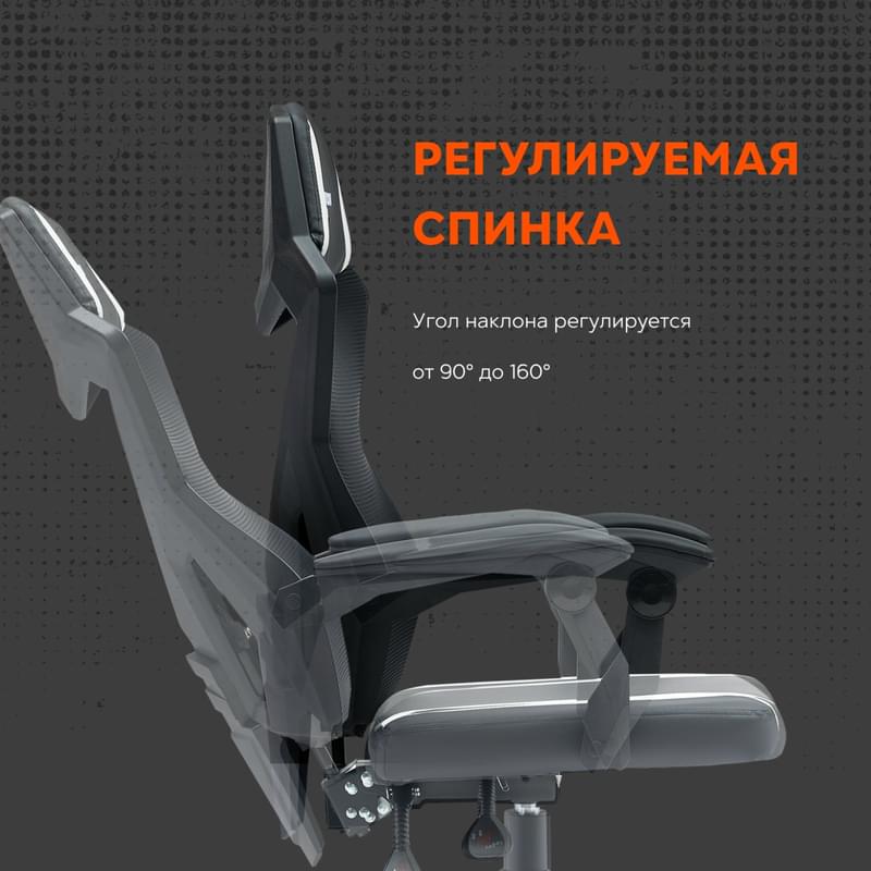 Игровое компьютерное кресло Canyon Flow, Black/Red (CNE-MCH01R) - фото #10, Technodom.kz
