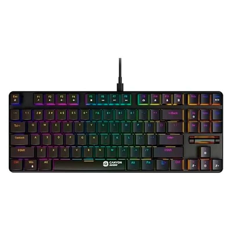 Игровая клавиатура Canyon Cometstrike TKL (CND-SKB50-RU) - фото #0, Technodom.kz