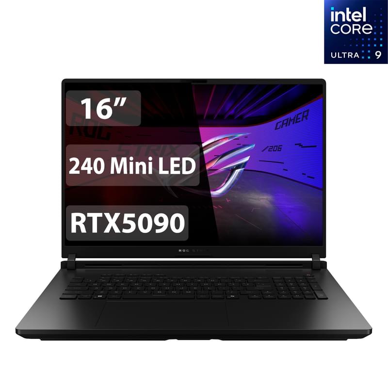 Игровой ноутбук 16 Asus ROG Strix SCAR 16 U9 275HX / 32GB / SSD1000 / RTX5090 24GB / 16 / DOS / (G635LX-RW041) - фото #0, Technodom.kz