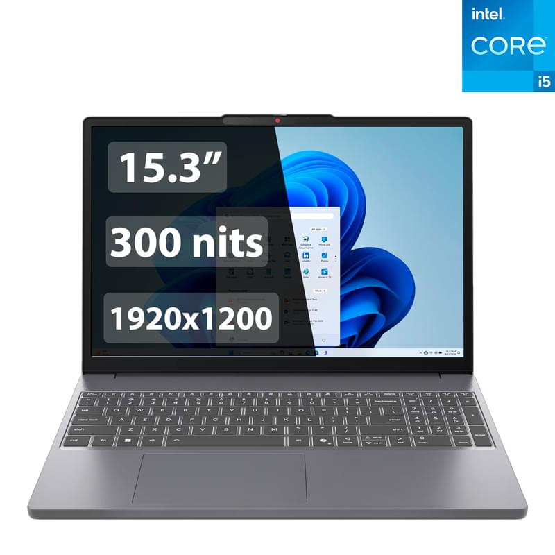 Ноутбук Lenovo IdeaPad Slim 3 Ci5 13420H / 16GB / SSD512 / 15.3 / Win11 / (83K1002XRK) - фото #0, Technodom.kz