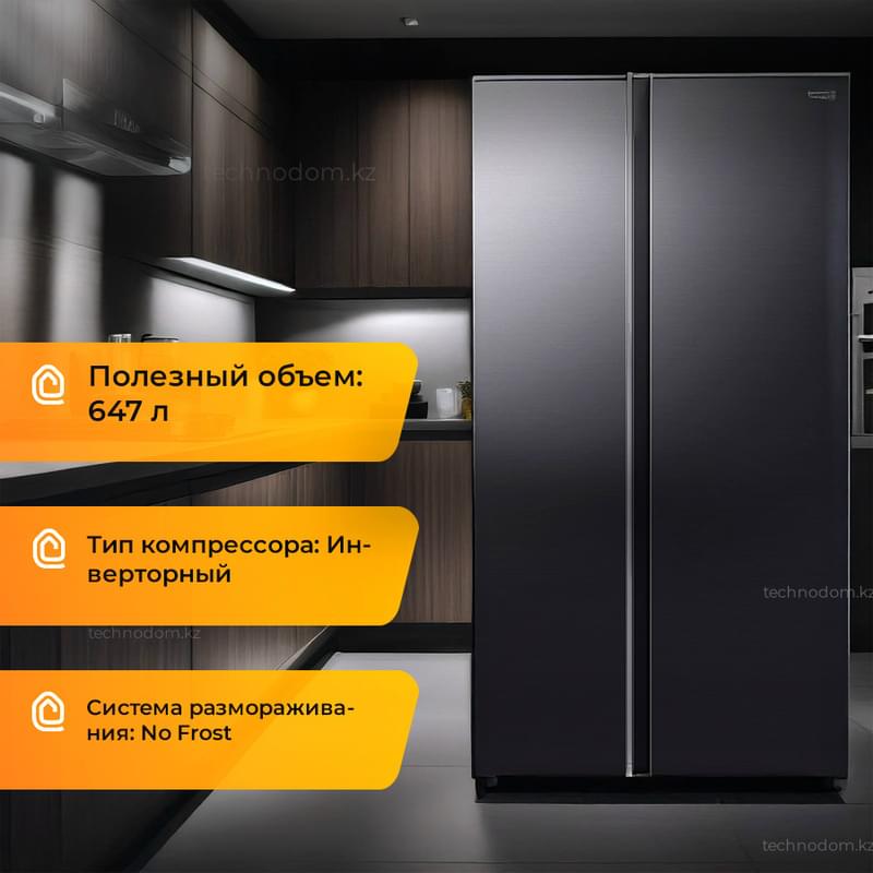 Холодильник Samsung RS70F65Q1FWT - фото #0, Technodom.kz