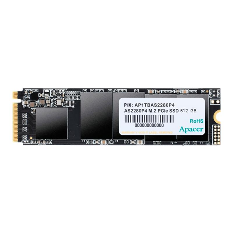 Внутренний SSD M.2 2280 512GB Apacer AS2280P4 PCI-E 3.0 x4 NVMe TLC [AP512GAS2280P4-1] - фото #0, Technodom.kz