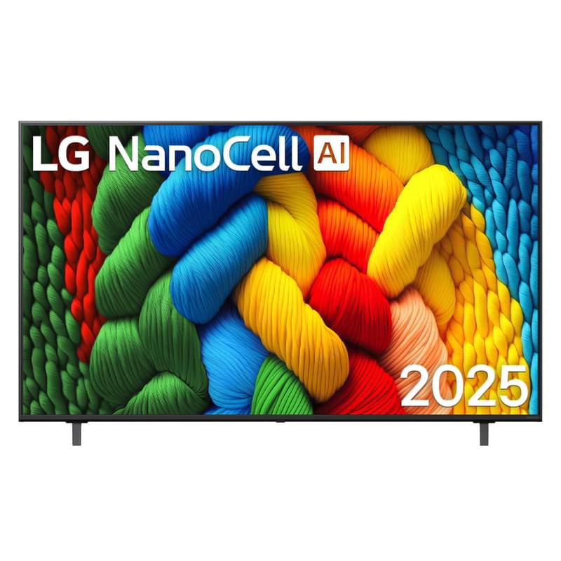 Телевизор LG 65" 65NANO80A6B NanoCell UHD Smart Black - фото #0, Technodom.kz