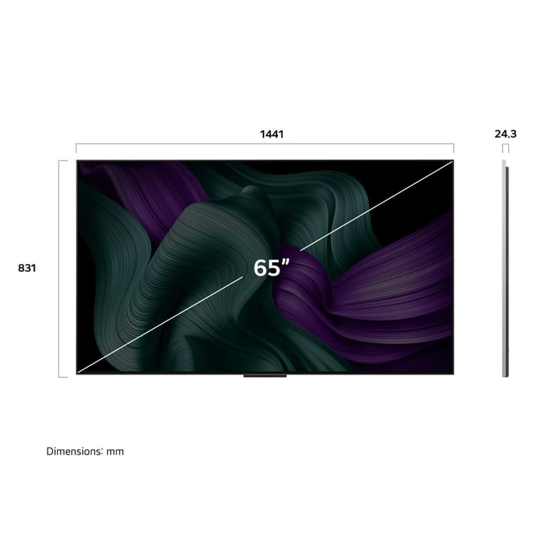 Телевизор LG 65" OLED65M59LA OLED UHD Smart Black - фото #2, Technodom.kz