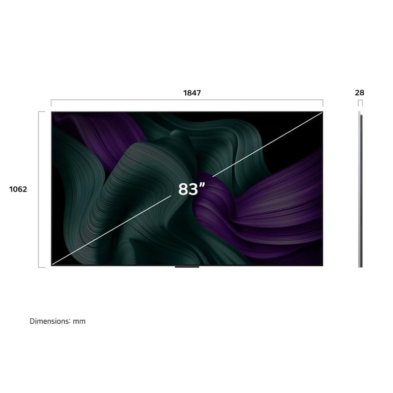 Телевизор LG 83" OLED83M59LA OLED UHD Smart Black - фото #2, Technodom.kz