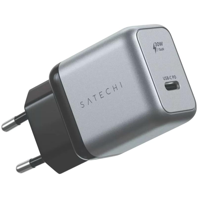 Адаптер питания Satechi 30W USB-C GaN Wall Charger - EU (ST-UC30WCM-EU) - фото #0, Technodom.kz