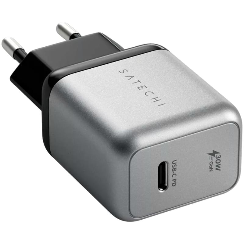 Адаптер питания Satechi 30W USB-C GaN Wall Charger - EU (ST-UC30WCM-EU) - фото #1, Technodom.kz