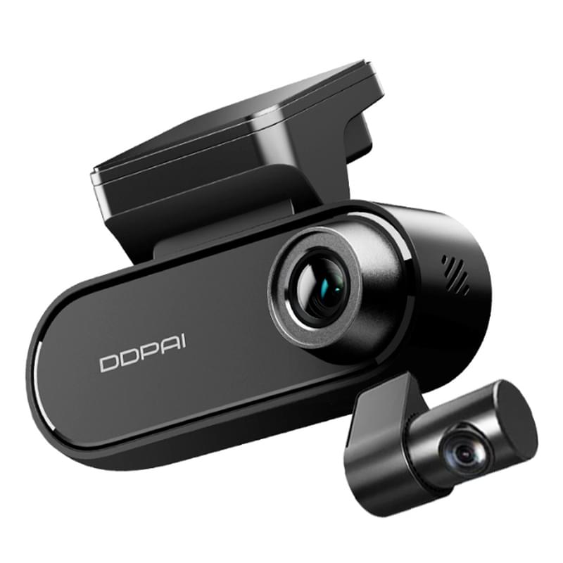 DDPai Dash Cam N5 Dual бейнетіркеуіші, Алдыңғы камера 2160P, Артқы камера 1080P Қара - фото #0, Technodom.kz