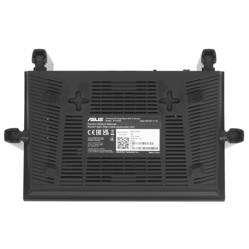 Беспроводной маршрутизатор, ASUS RT-AX52, 1800 Mbps (RT-AX52) - фото #4, Technodom.kz