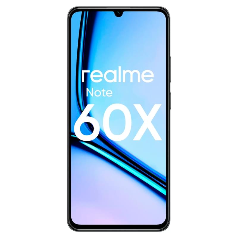 Смартфон GSM Realme Note 60x 3/64Gb Қара - фото #1, Technodom.kz