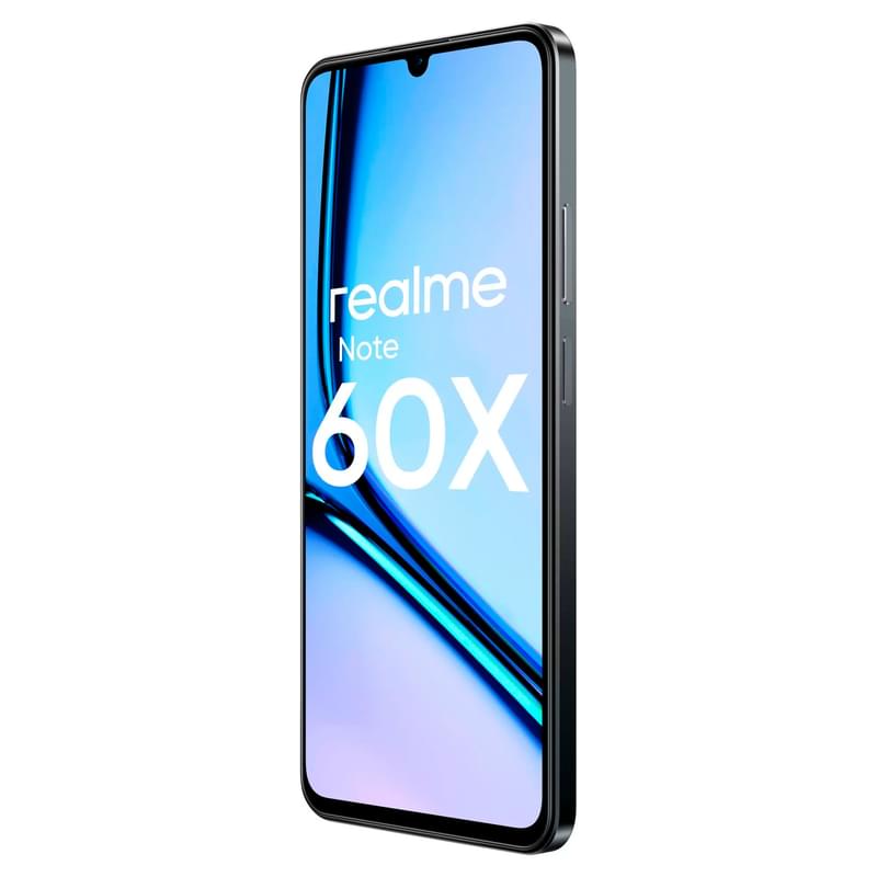 Смартфон GSM Realme Note 60x 3/64Gb Қара - фото #3, Technodom.kz